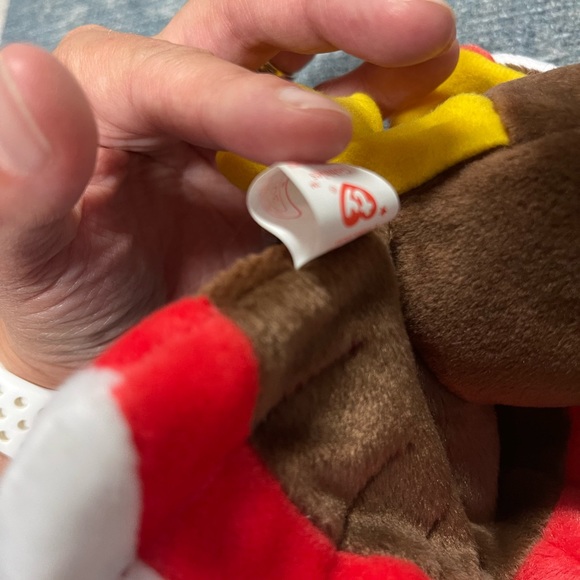 **RARE**MULTIPLE TAG ERRORS** Ty Beanie Baby Gobbles the turkey - Picture 5 of 9